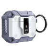 White Rugged Silicone Armor case for Apple AirPods 3