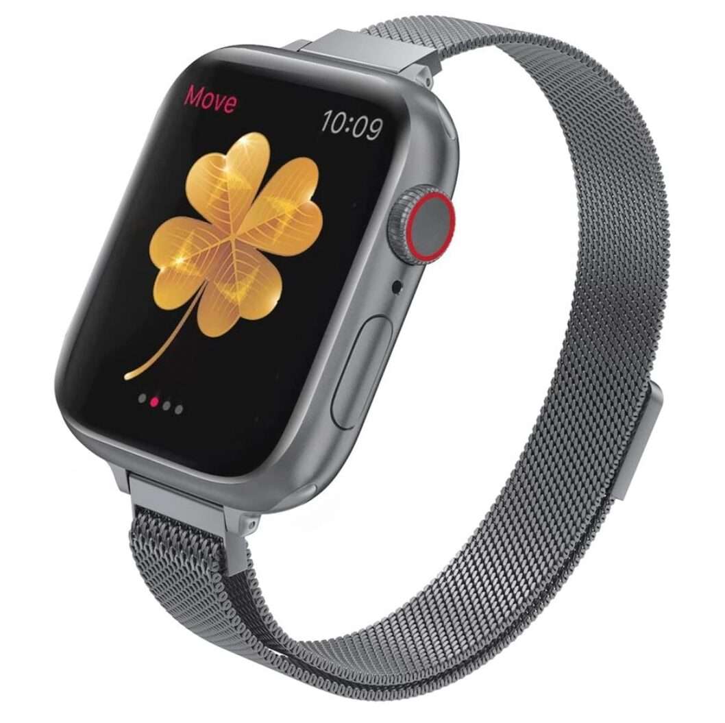 38/40/41MM Space Grey Slim Metal Bands for Apple Watches