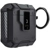Black Armor Design case for Apple Airpods 1/2
