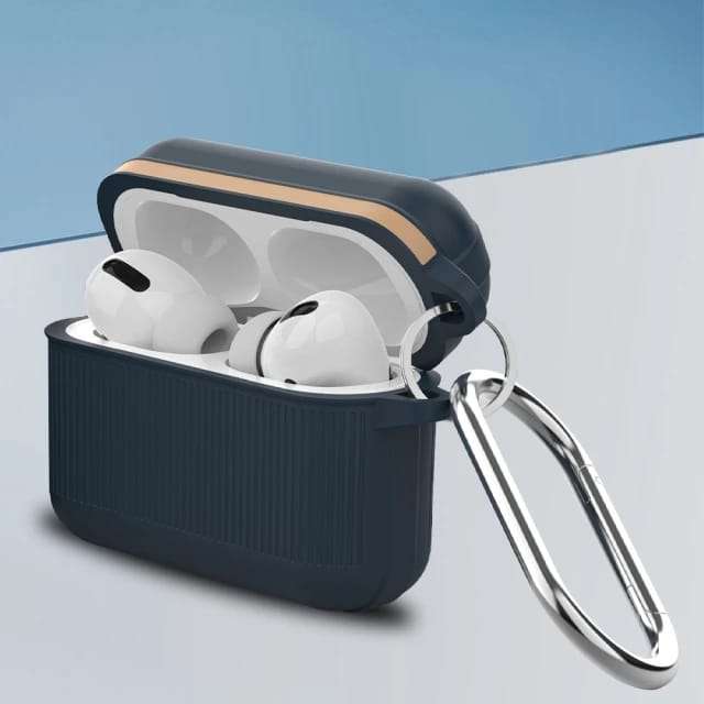 Navy Blue Luxury Premium Silicon Cases for Apple Airpods Pro