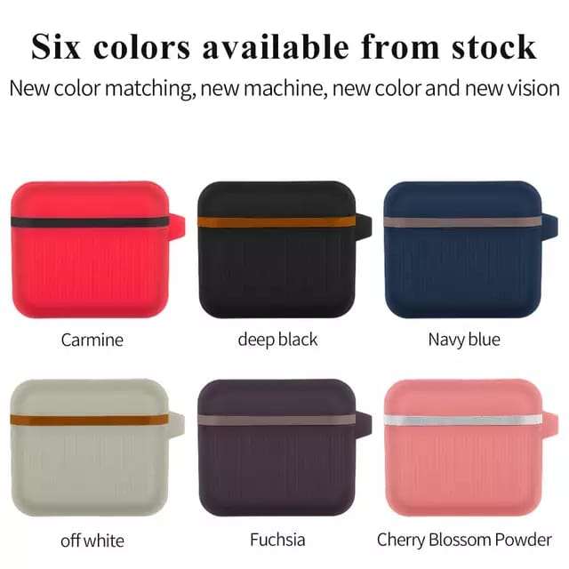 Navy Blue Luxury Premium Silicon Cases for Apple Airpods Pro