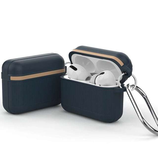 Navy Blue Luxury Premium Silicon Cases for Apple Airpods Pro
