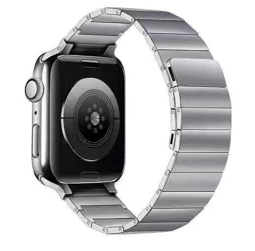 38/40/41 MM Silver Stainless Steel Adjustable Magnetic Band for Apple Watches