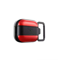 RUGGED UTILITY PROTECTIVE CASE WITH HOOK FOR AIRPODS PRO (RED)