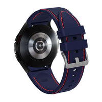 20mm Samsung silicone Straps - Blue / Red