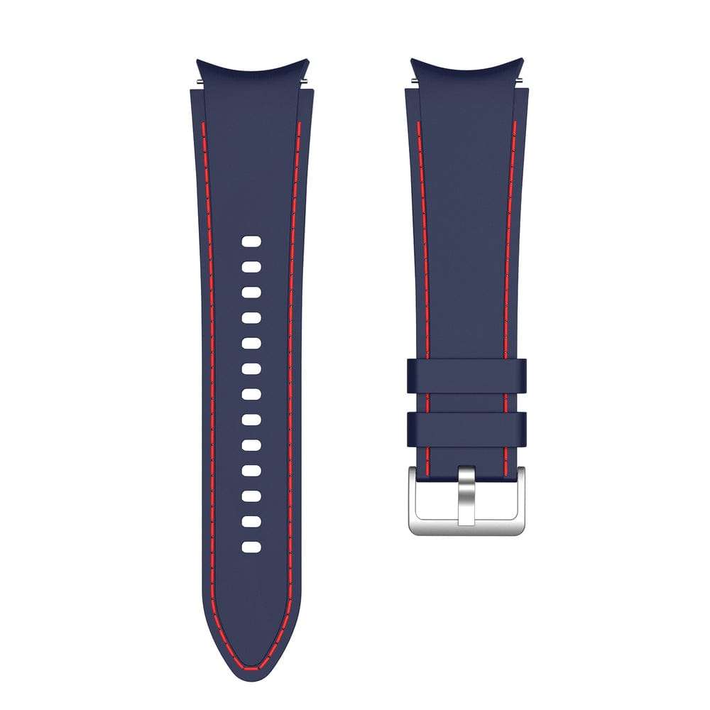 20mm Samsung silicone Straps - Blue / Red
