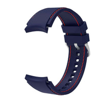 20mm Samsung silicone Straps - Blue / Red