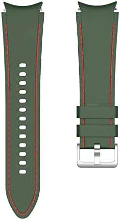 20mm Samsung silicone Straps - Green/Red