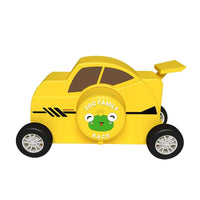 Yellow Cartoon Car Vehicle Shaped Digital Kids Camera