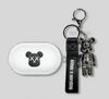 New KAWS Transparent case with Black Hook for Oneplus Buds Nord Buds