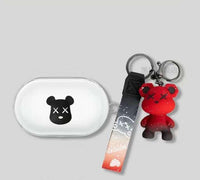 New KAWS Transparent case with Red Hook for Oneplus Buds Nord Buds