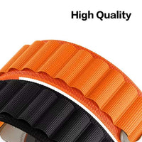 42/44/45/49 MM Orange Alpine loop straps for Apple watches