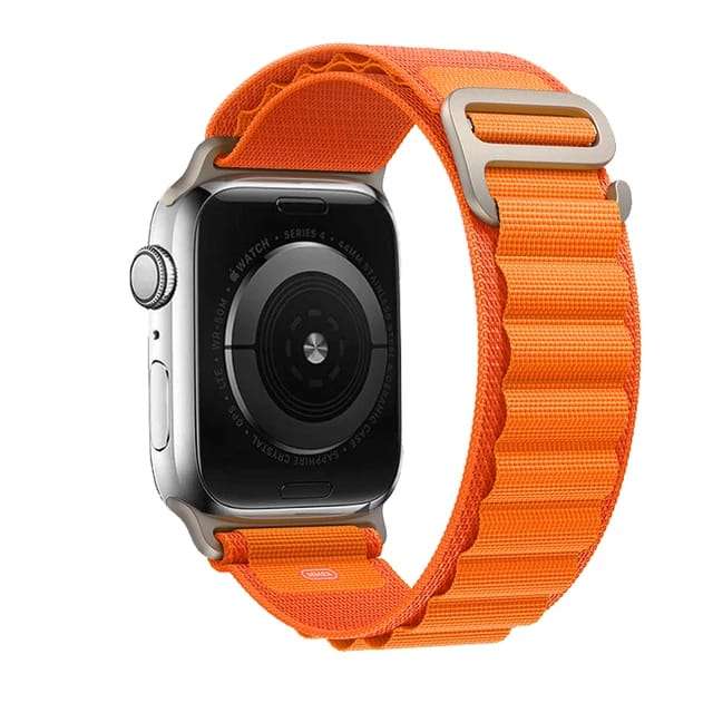 42/44/45/49 MM Orange Alpine loop straps for Apple watches