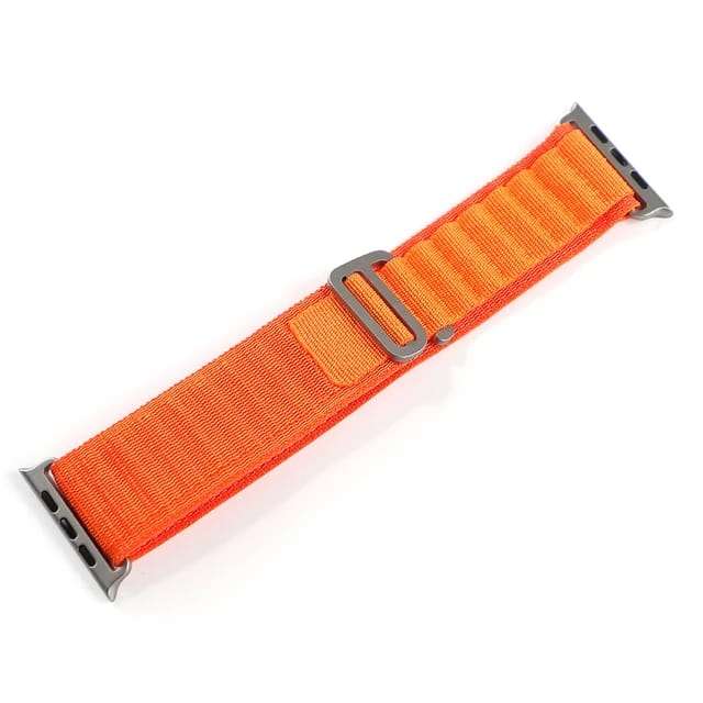 42/44/45/49 MM Orange Alpine loop straps for Apple watches