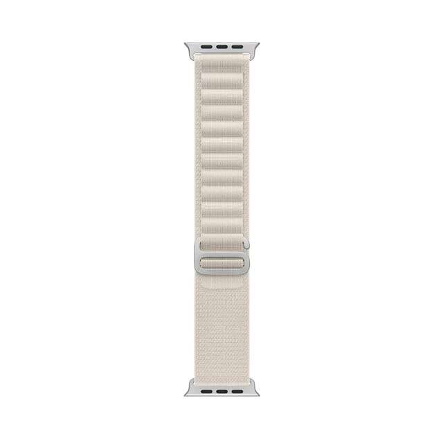 42/44/45/49 MM Star light White Alpine loop straps for Apple watches
