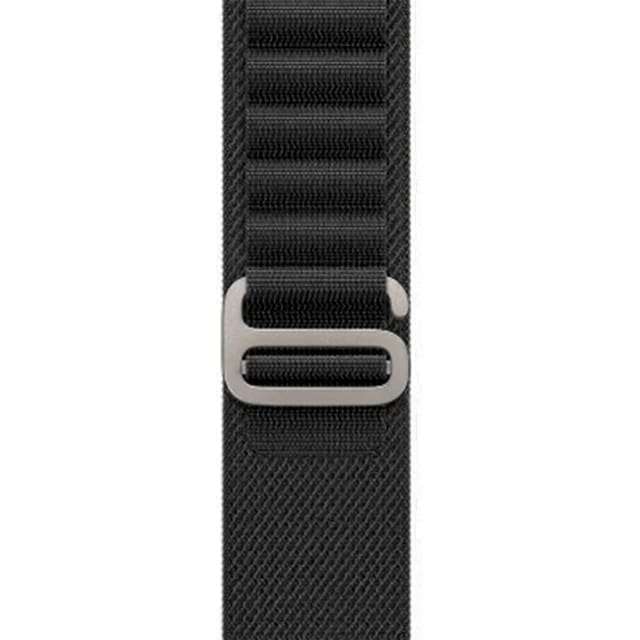 42/44/45/49 MM Black Alpine loop straps for Apple watches
