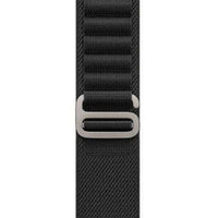 42/44/45/49 MM Black Alpine loop straps for Apple watches