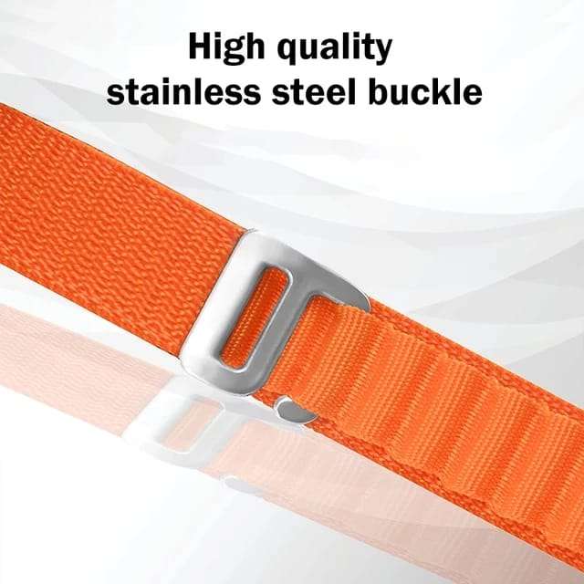 22 MM Orange Alphine loop Universal Bands