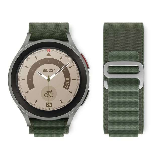 22MM Green Alphine loop Universal Bands
