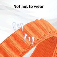 22 MM Orange Alphine loop Universal Bands