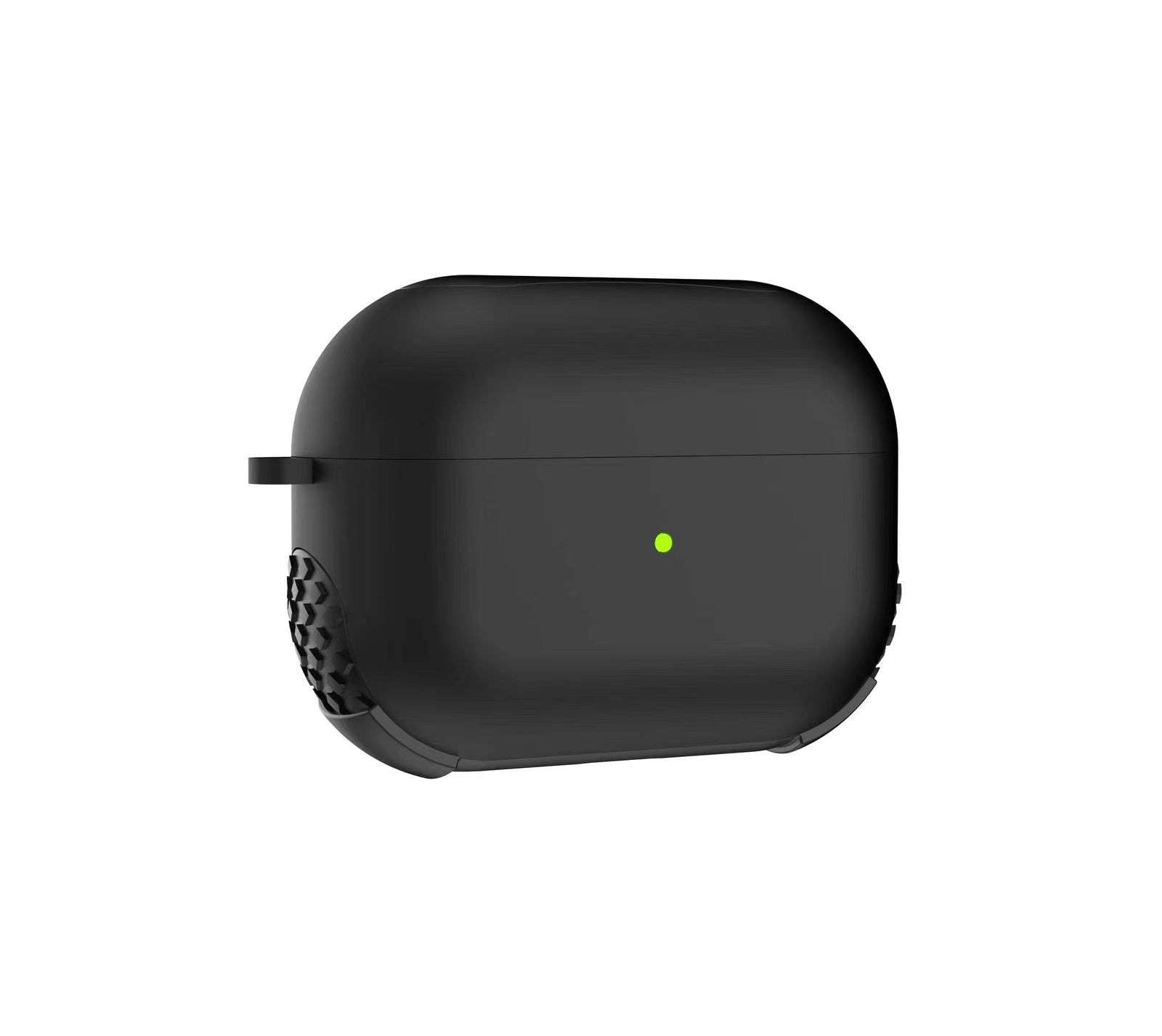 Black Defender Rugged Case for Apple Airpods Pro 2