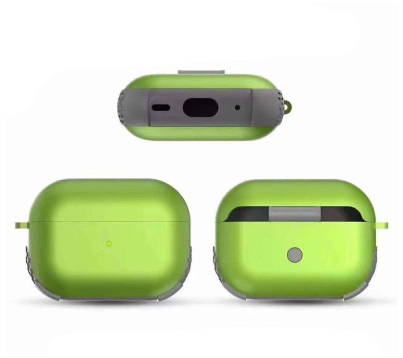 Neon Green Defender Rugged Case for Apple Airpods Pro