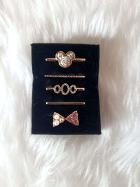 Bling Charms Decorative Rings - Design 28