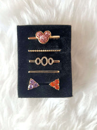 Bling Charms Decorative Rings - Design 22