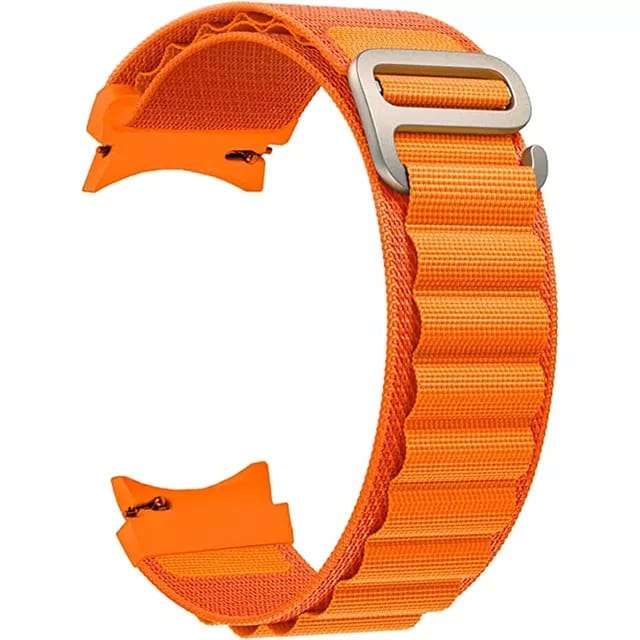 20MM Orange Alpine Loop Band for Samsung Watch 4/5