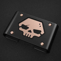 Black with Rose Gold Skeleton Smart Watch Charms for Men -