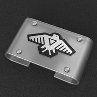 Transparent with Silver Eagle Smart Watch Charms for Men