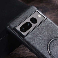 Red Slim Case Support Wireless Charging for Google Pixel 5/6/7 Series