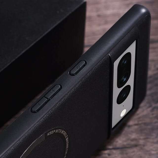 Red Slim Case Support Wireless Charging for Google Pixel 5/6/7 Series