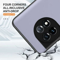 Orange PU Leather+TPU Slim Back Case for OnePlus 11