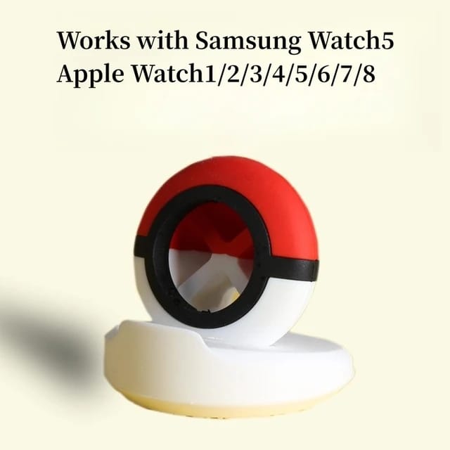 Pokemon Charger stand for Apple Watches and Samsung Watch 5