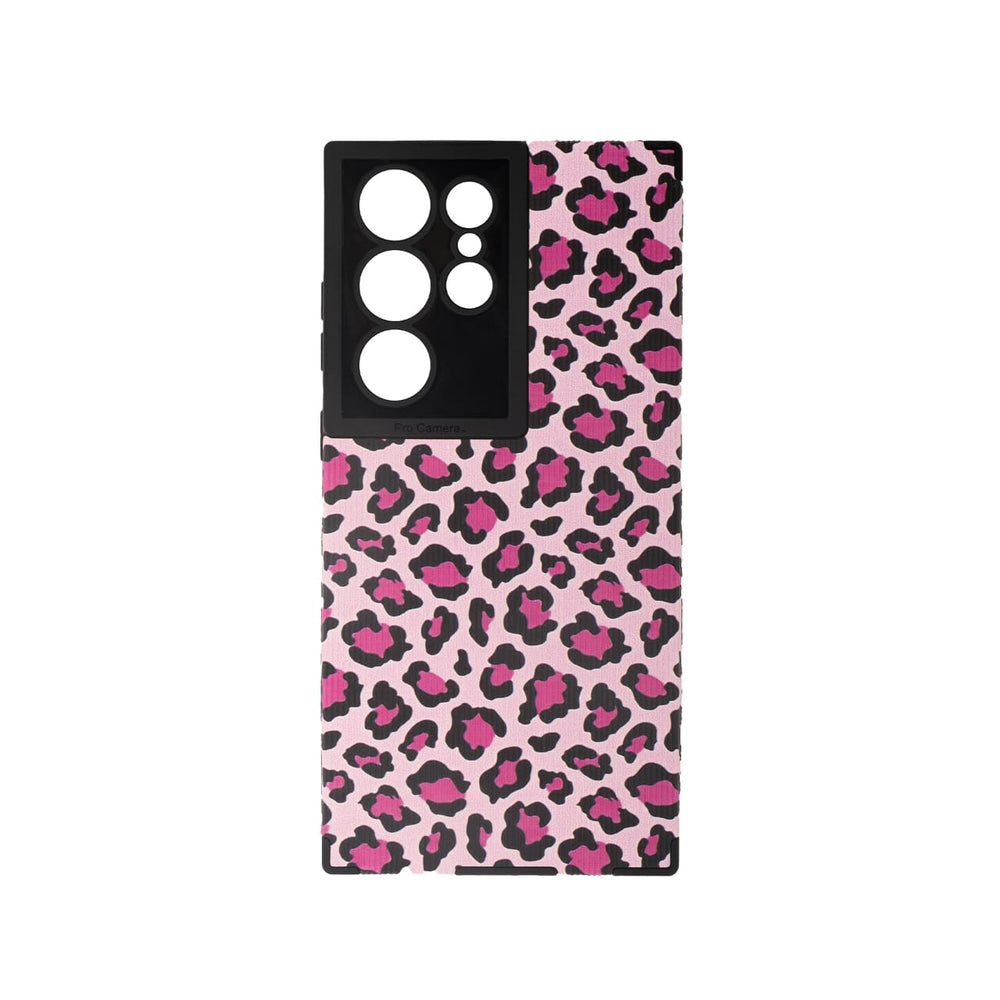 Pink Cheetah Pattern cases for Samsung S22 Ultra/S23Ultra
