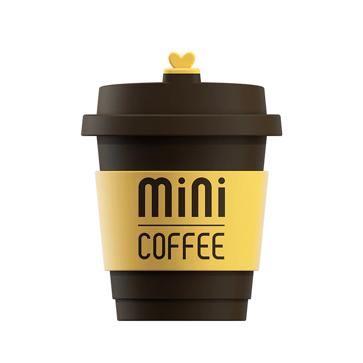 Dark Brown / Orange Color Car Mini Coffee Cup Air Fresheners