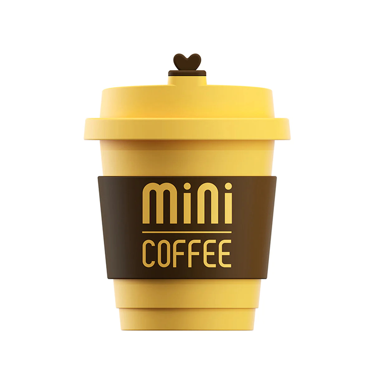 Orange / Brown Color Car Mini Coffee Cup Air Fresheners