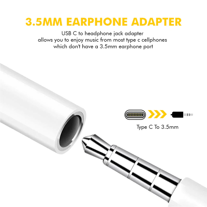 Type-C to 3.5 mm Audio Adapter