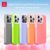 Xundd Orange Jelly Series Case for iPhone 15