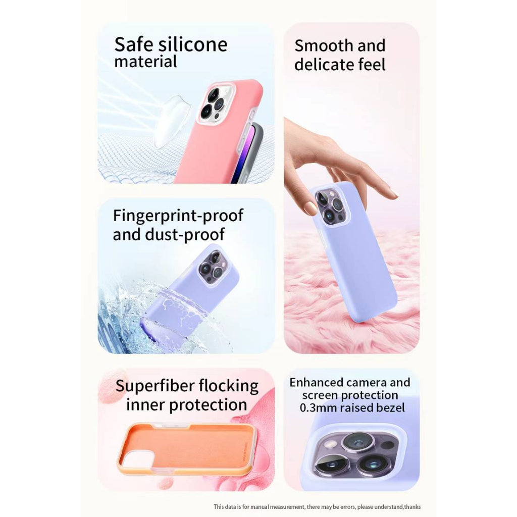 Xundd Jelly Series Case for iPhone 15 - Purple