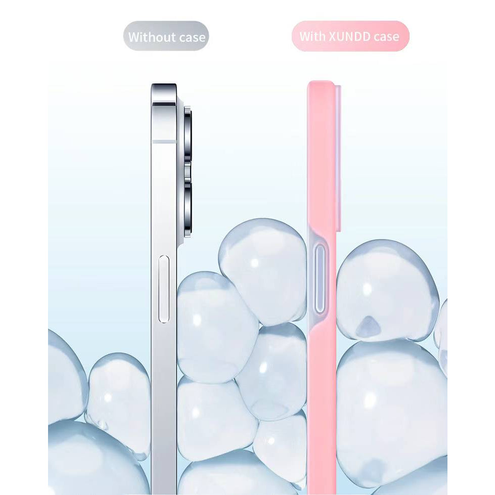 Xundd Jelly Series Case for iPhone 15 pro - Grey