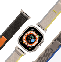Trail Loop iwatch Bands - Black with Orange (38/40/41 MM)